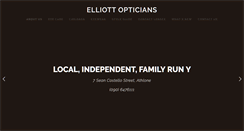 Desktop Screenshot of elliottopticians.ie